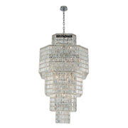 Allegri - 036551-010-FR001 - 25 Light Foyer Pendant - Livelli - Polished Chrome