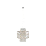 Allegri - 036555-010-FR001 - 12 Light Pendant - Livelli - Polished Chrome