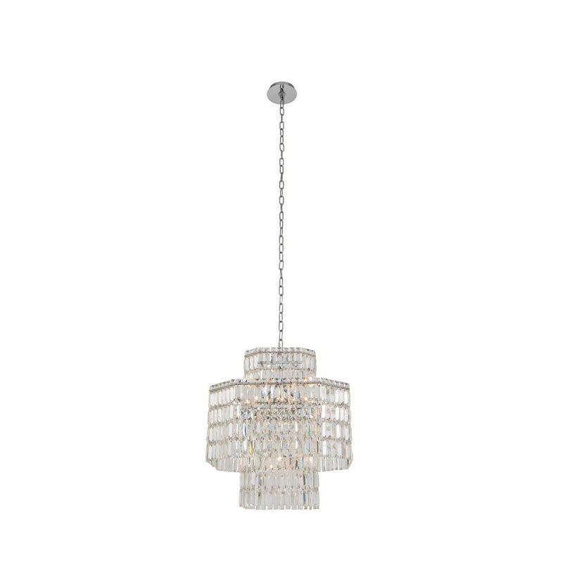 Allegri - 036555-010-FR001 - 12 Light Pendant - Livelli - Polished Chrome