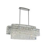 Allegri - 036561-010-FR001 - Ten Light Island Pendant - Livelli - Polished Chrome