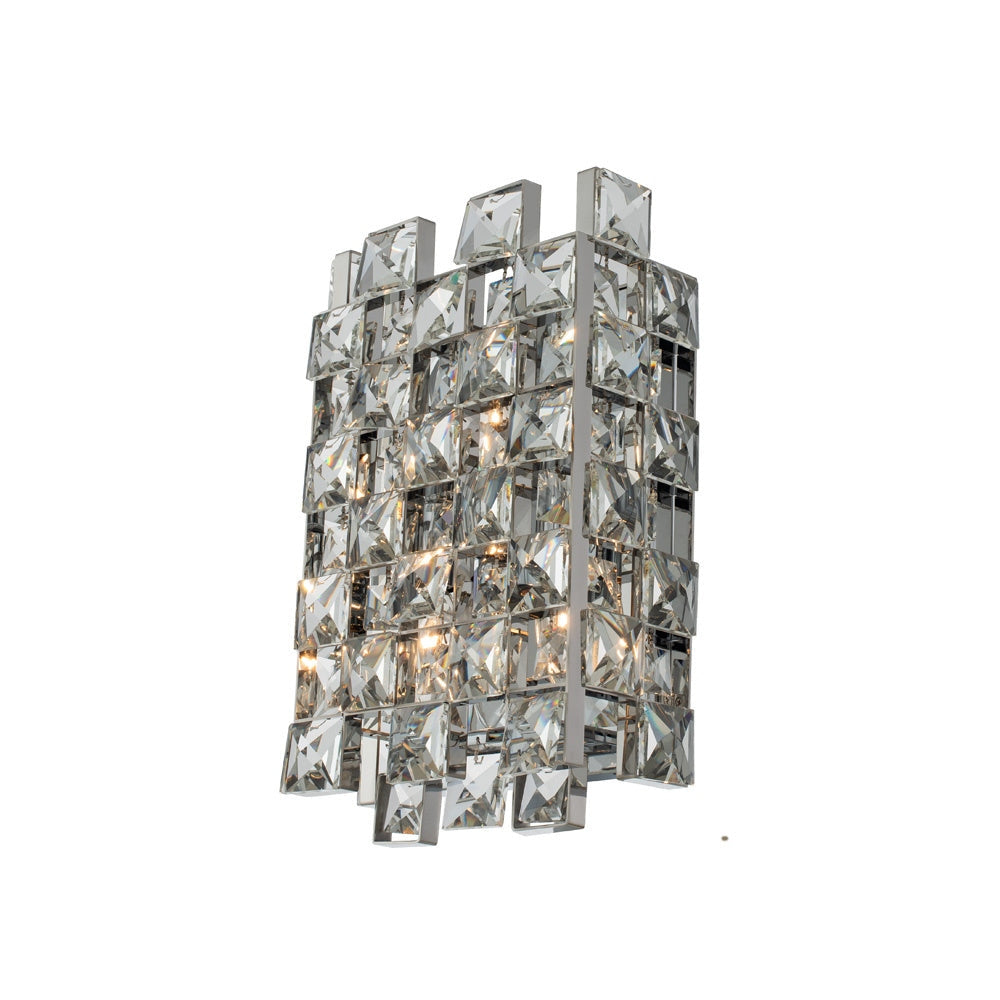 Allegri - 036621-010-FR001 - Three Light Wall Sconce - Piazze - Polished Chrome