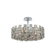 Allegri - 036655-010-FR001 - Eight Light Pendant - Piazze - Polished Chrome