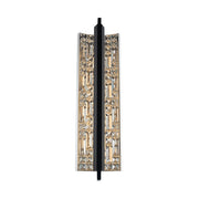 Allegri - 036921-052-FR001 - LED Wall Sconce - Capuccio - Matte Black W/ Chrome
