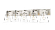 Z-Lite - 483-5V-BN - Five Light Vanity - Harper - Brushed Nickel