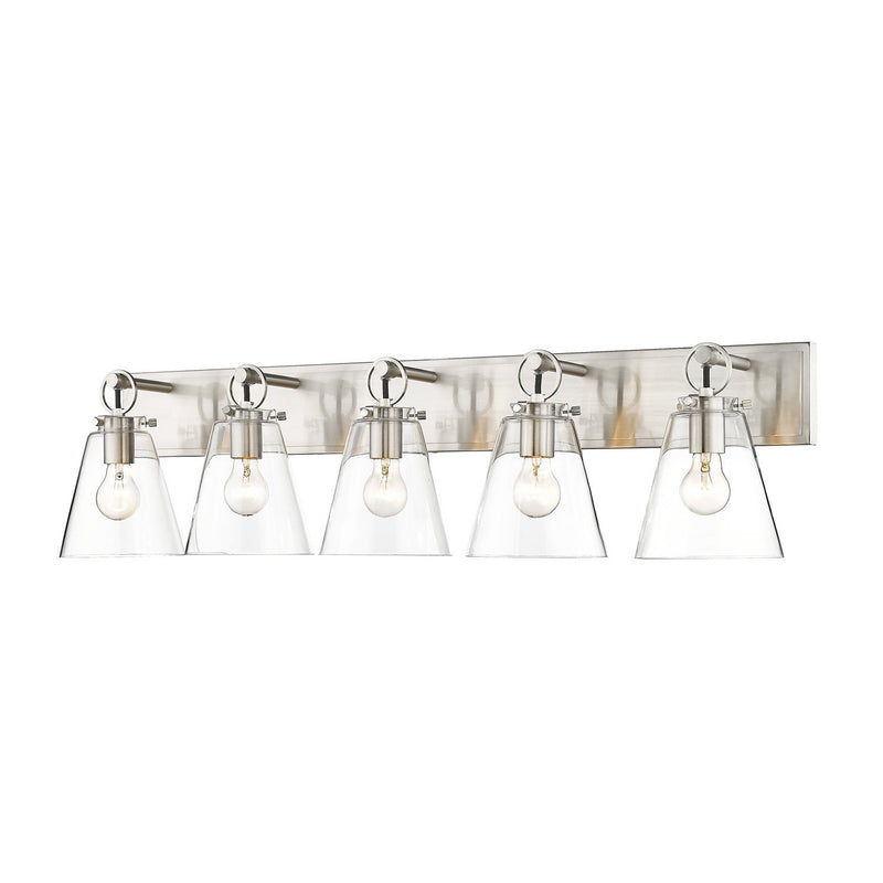 Z-Lite - 483-5V-BN - Five Light Vanity - Harper - Brushed Nickel