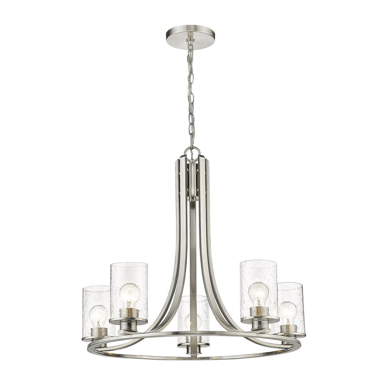 Z-Lite - 492-5BN - Five Light Chandelier - Beckett - Brushed Nickel