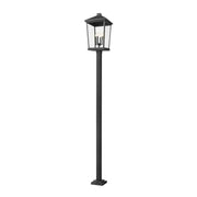 Z-Lite - 568PHXXLS-536P-BK - Four Light Outdoor Post Mounted Fixture - Beacon - Black