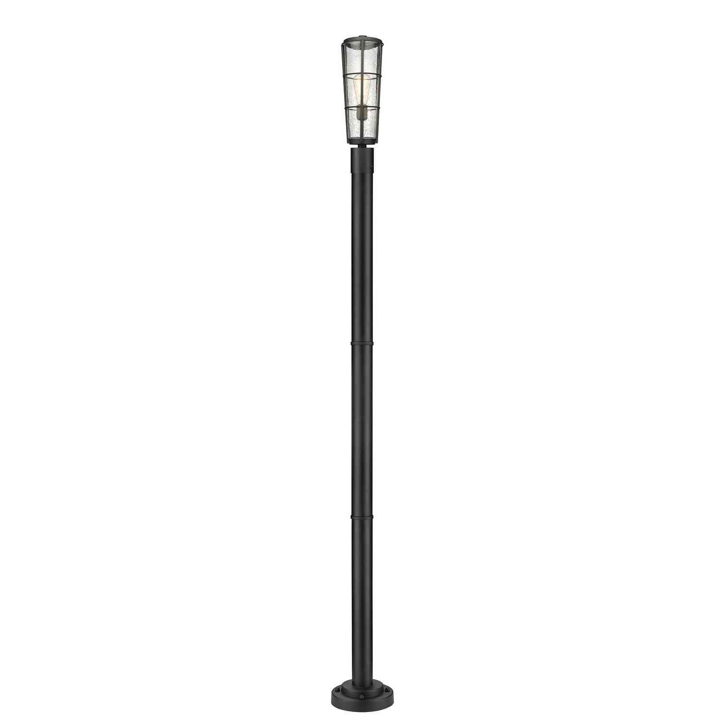 Z-Lite - 591PHB-567P-BK - One Light Outdoor Post Mounted Fixture - Helix - Black