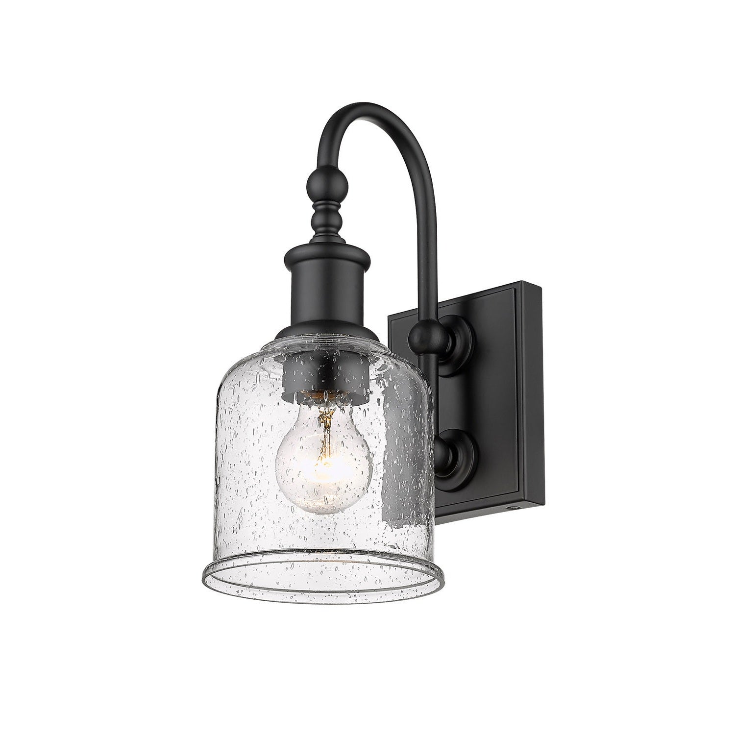 Z-Lite - 734-1S-MB - One Light Wall Sconce - Bryant - Matte Black