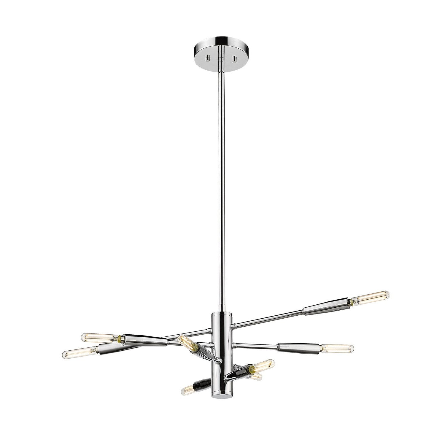 Z-Lite - 737-8CH - Eight Light Chandelier - Ascension - Chrome