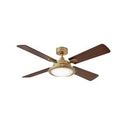 Hinkley - 903254FHB-LID - 54"Ceiling Fan - Collier - Heritage Brass