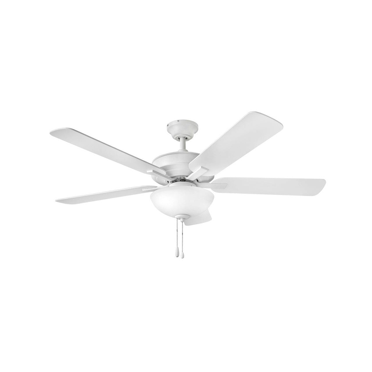 Hinkley - 903352FCW-LIA - 52"Ceiling Fan - Metro Illuminated - Chalk White