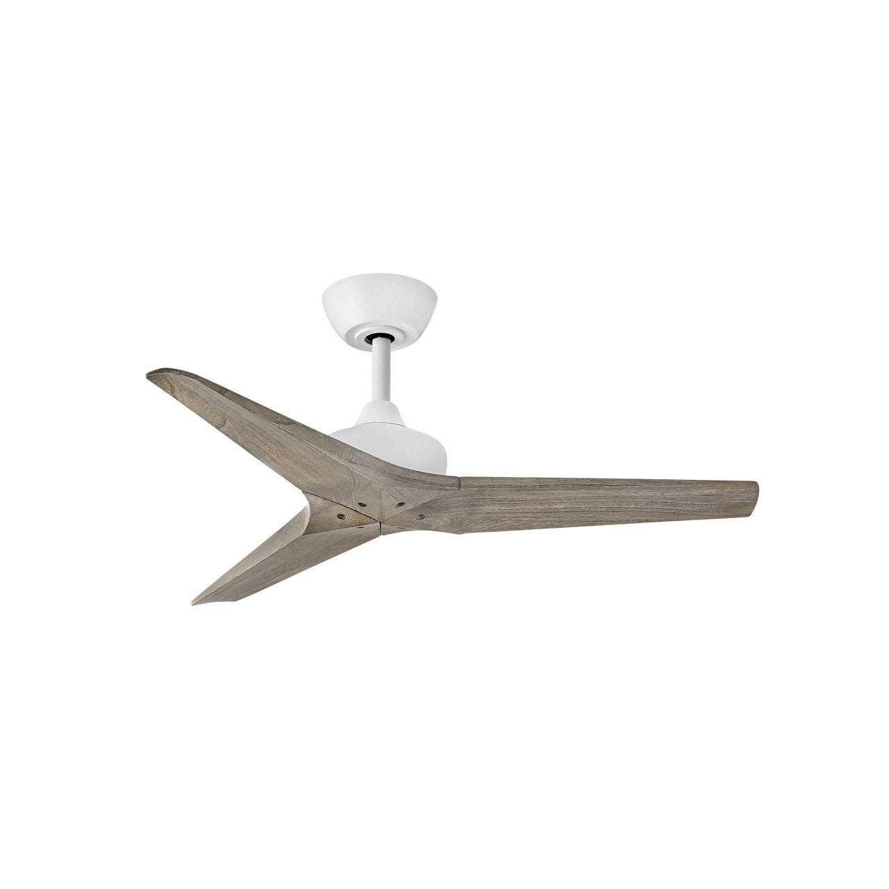 Hinkley - 903744FMW-NDD - 44"Ceiling Fan - Chisel - Matte White