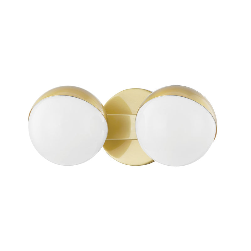 Hudson Valley - 1662-AGB - LED Bath Bracket - Lodi - Aged Brass