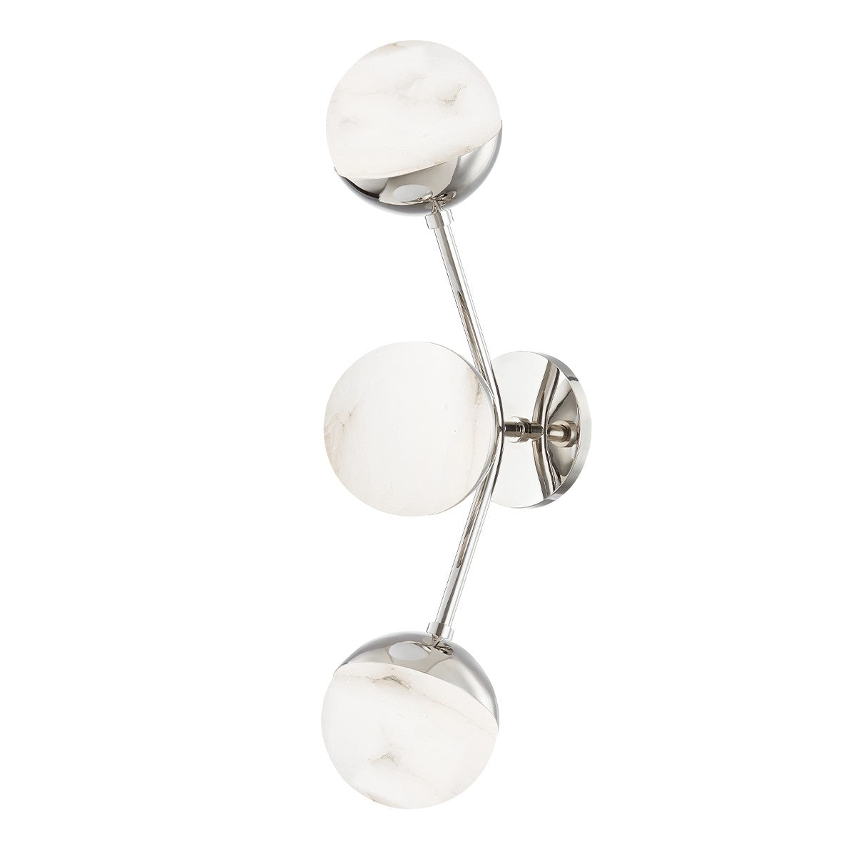 Hudson Valley - 2833-PN - LED Wall Sconce - Saratoga - Polished Nickel