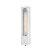 Hudson Valley - 3091-WM - One Light Wall Sconce - Erwin - White Marble