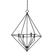 Hudson Valley - 3129-AI - Four Light Lantern - Haines - Aged Iron