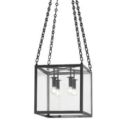 Hudson Valley - 4113-AI - Four Light Lantern - Catskill - Aged Iron