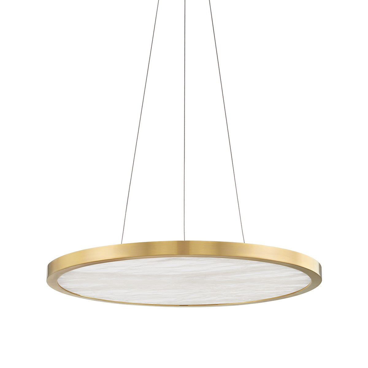 Hudson Valley - 6324-AGB - LED Chandelier - Eastport - Aged Brass