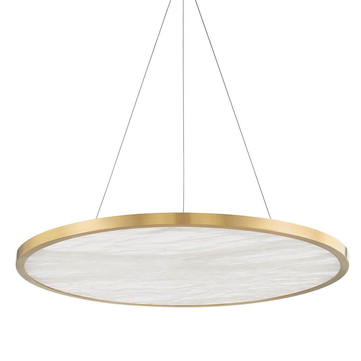 Hudson Valley - 6336-AGB - LED Chandelier - Eastport - Aged Brass