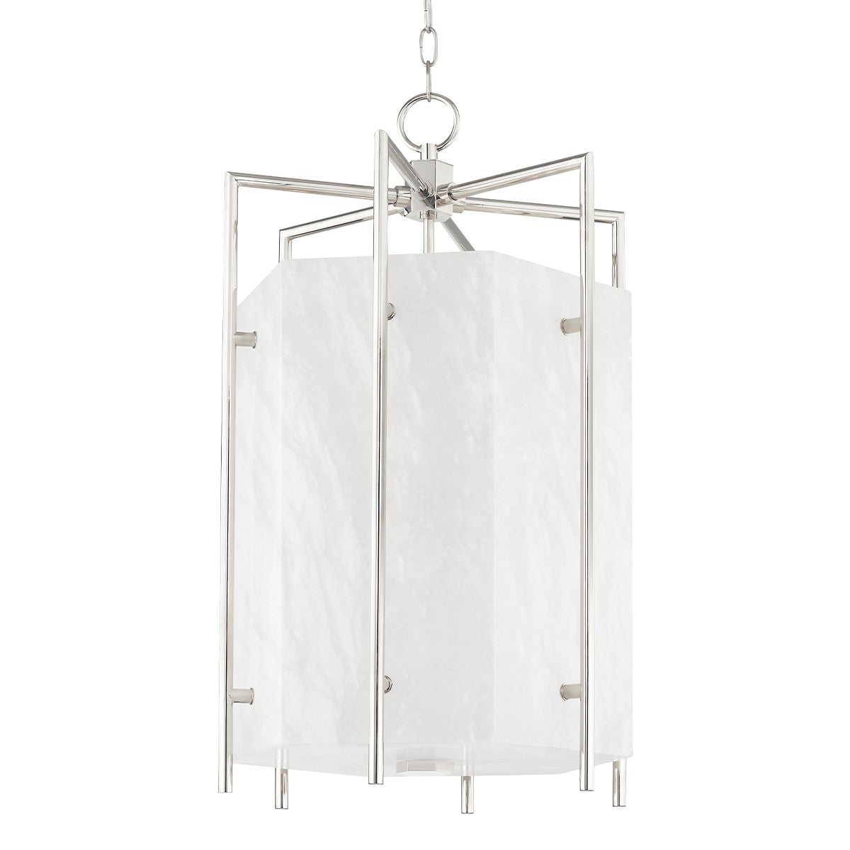 Hudson Valley - 7019-PN - LED Lantern - Flatbush - Polished Nickel