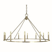 Framburg - 5652 BN - 12 Light Chandelier - Midtown - Brushed Nickel