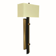 Framburg - 5672 AB/MBLACK - Two Light Wall Sconce - Sconces - Antique Brass/Matte Black