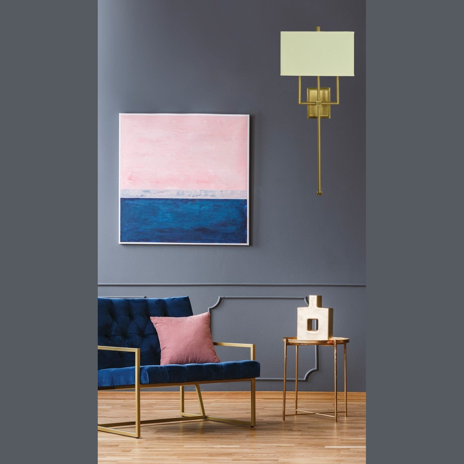 Framburg - 5674 BR - Two Light Wall Sconce - Sconces - Brushed Brass