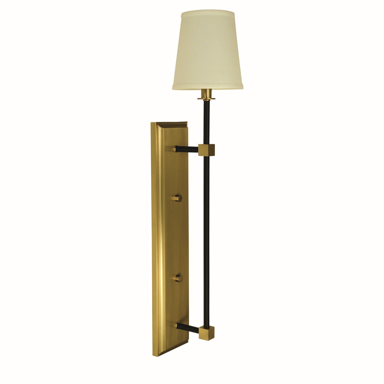 Framburg - 5676 BR/MBLACK - One Light Wall Sconce - Sconces - Brushed Brass/Matte Black