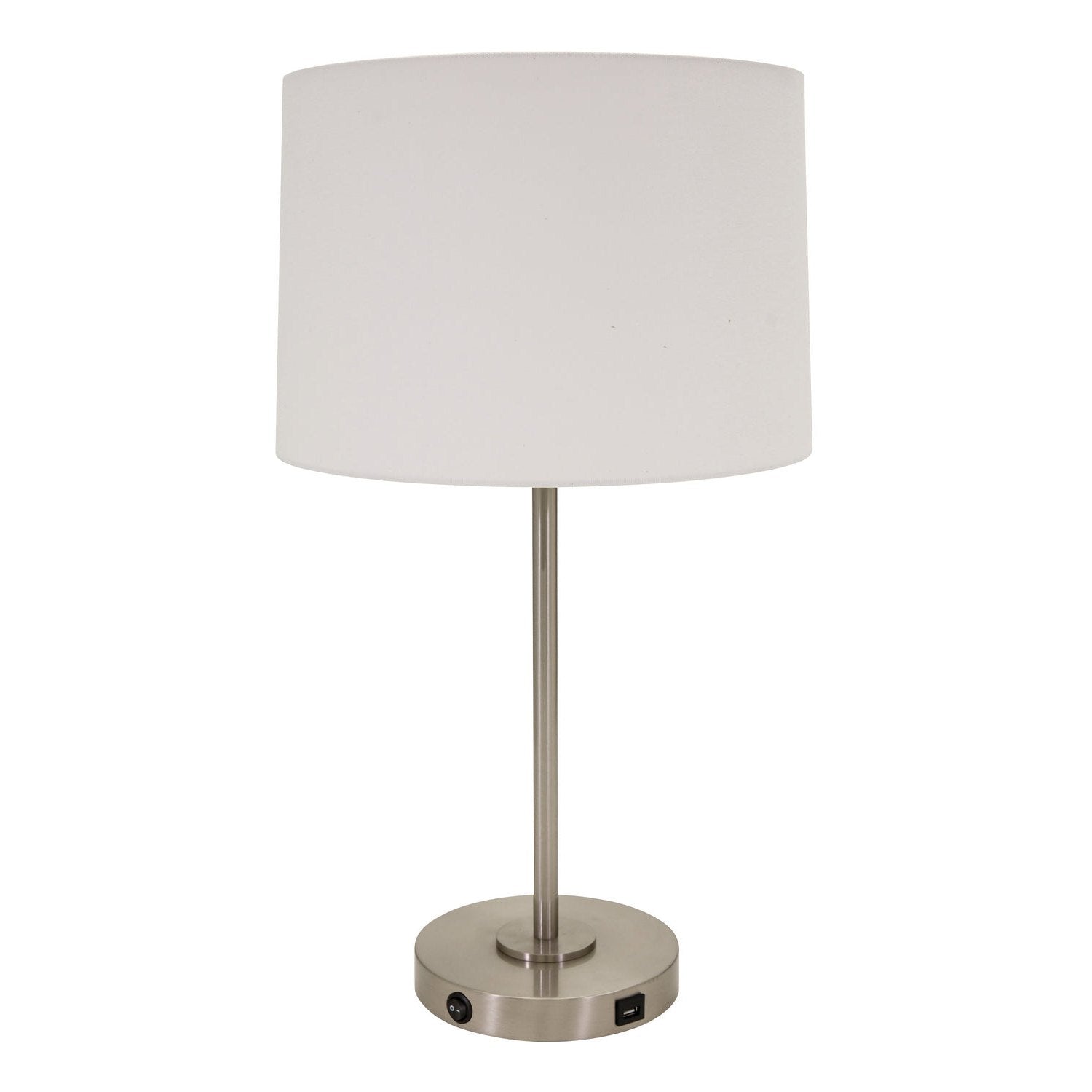 House of Troy - BR150-SN - One Light Table Lamp - Brandon - Satin Nickel