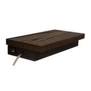 House of Troy - BUNK2-BLK - LED Wall Lamp - Bunk - Black with Stained Oak