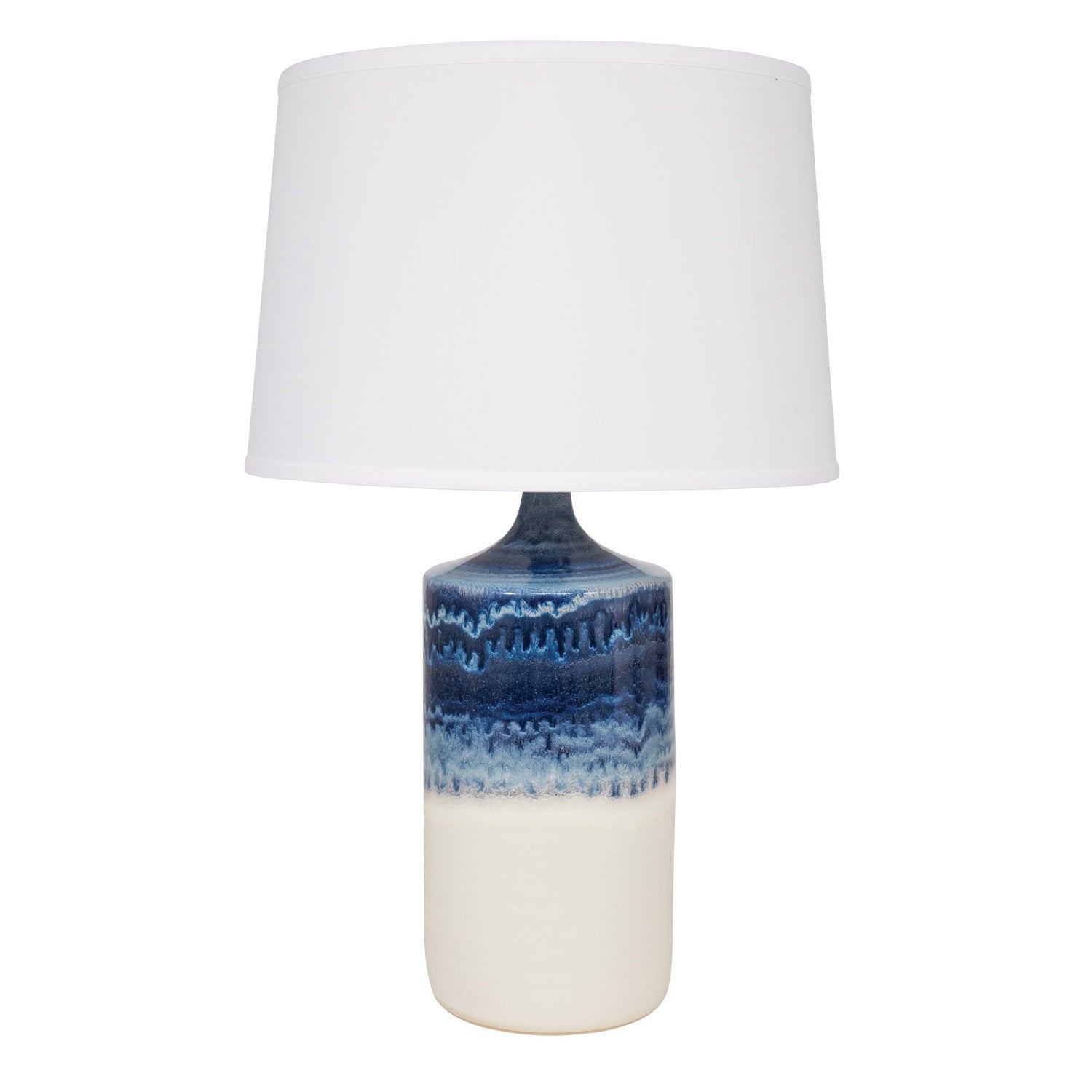 House of Troy - GS110-DWM - One Light Table Lamp - Scatchard - Decorated White Matte