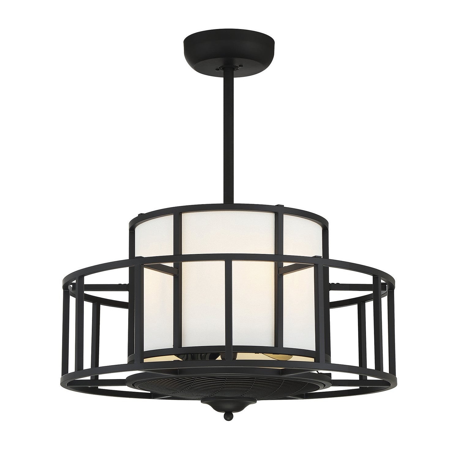 Savoy House - 30-FD-126-89 - Four Light Fan D'Lier - Oslo - Matte Black