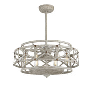 Savoy House - 34-FD-123-155 - Six Light Fan D'lier - Colonade - Provence with Gold
