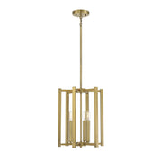 Savoy House - 3-7700-3-322 - Three Light Pendant - Benson - Warm Brass