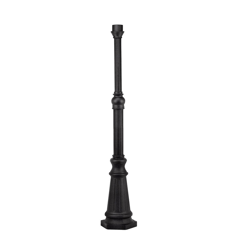 Hinkley - 6638BK - Post - 6.5ft Post with Cast Aluminum Base - Black