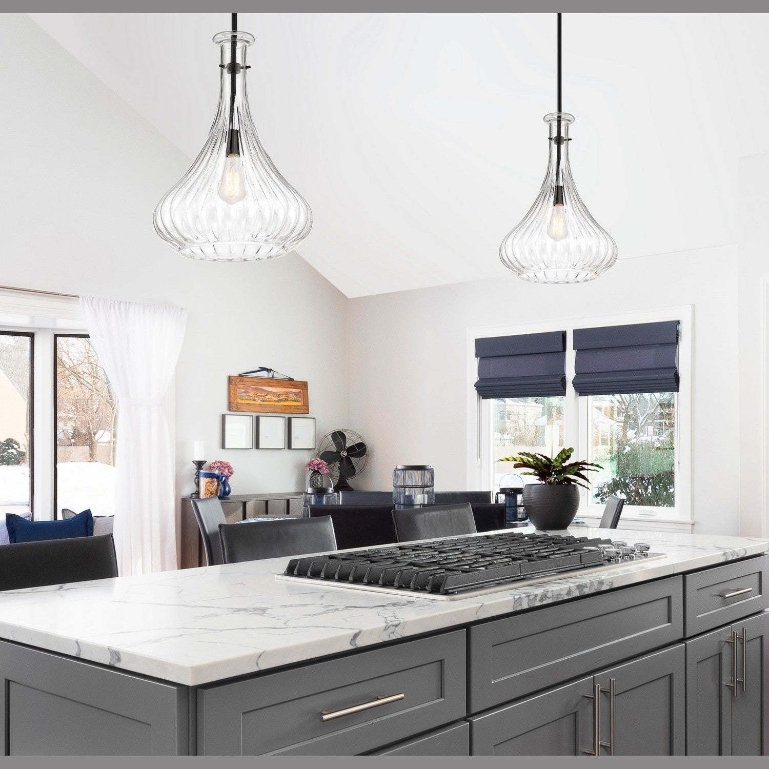 Savoy House - 7-2265-1-89 - One Light Pendant - Bristo - Matte Black