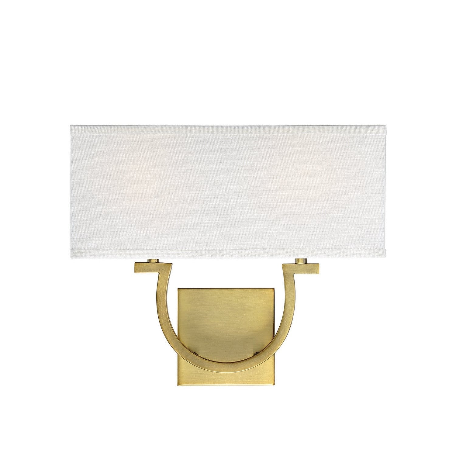Savoy House - 9-998-2-322 - Two Light Wall Sconce - Rhodes - Warm Brass