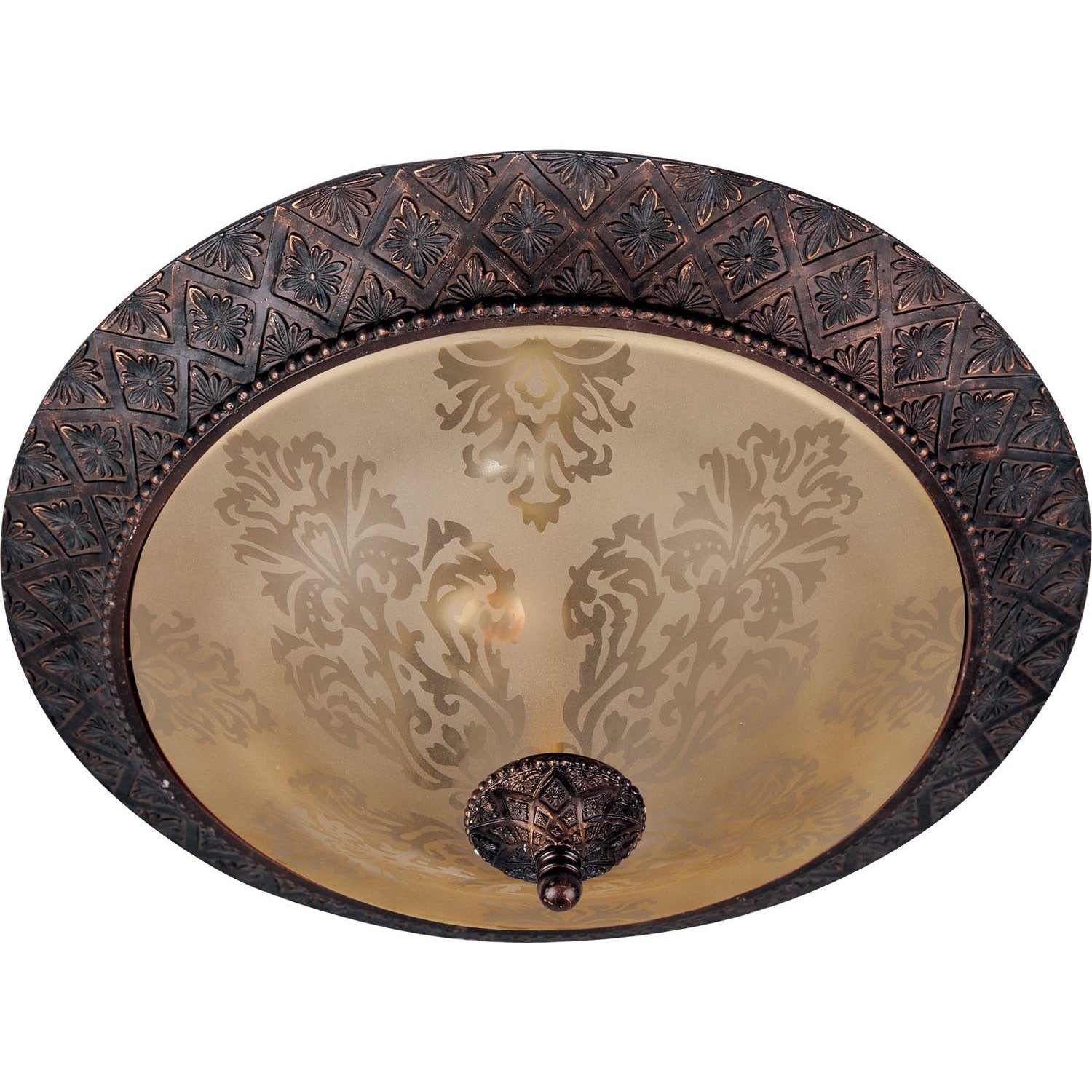 Maxim - 11240SAOI - Two Light Flush Mount - Symphony - Oil Rubbed Bronze