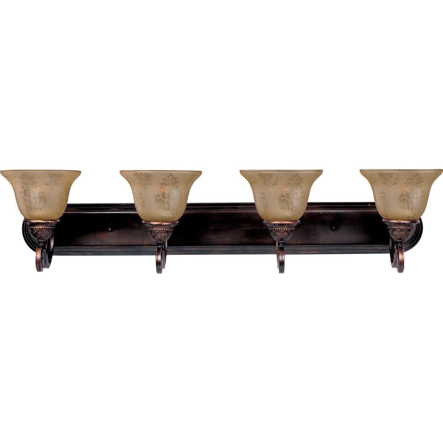 Maxim - 11233SAOI - Four Light Bath Vanity - Symphony - Oil Rubbed Bronze