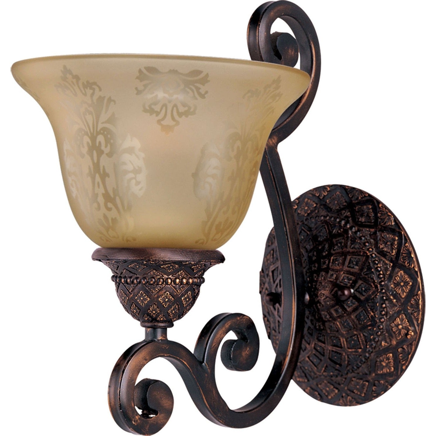 Maxim - 11246SAOI - One Light Wall Sconce - Symphony - Oil Rubbed Bronze