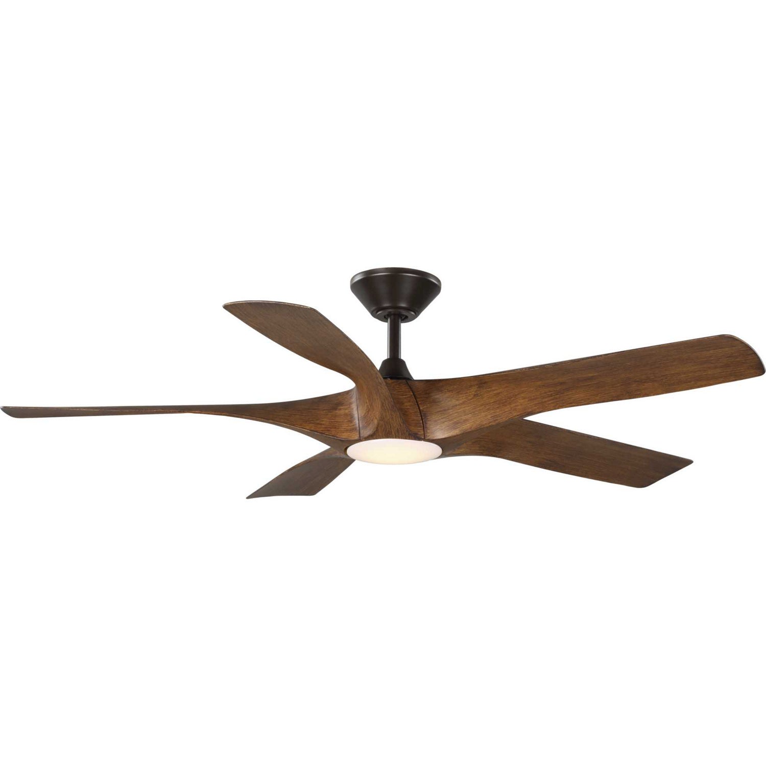 Progress Lighting - P250059-179-30 - 60" Ceiling Fan - Vernal - Koa Woodgrain with Bronze Accents