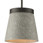 Progress Lighting - P500313-143 - One Light Pendant - Terrazzo - Graphite