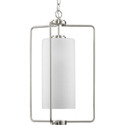 Progress Lighting - P500333-009 - One Light Foyer Pendant - Merry - Brushed Nickel