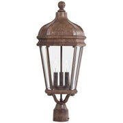 Minka-Lavery - 8696-61 - Three Light Post Mount - Harrison - Vintage Rust