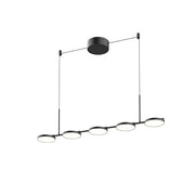 Kuzco Lighting - LP72237-BK - LED Island Pendant - Novel - Black