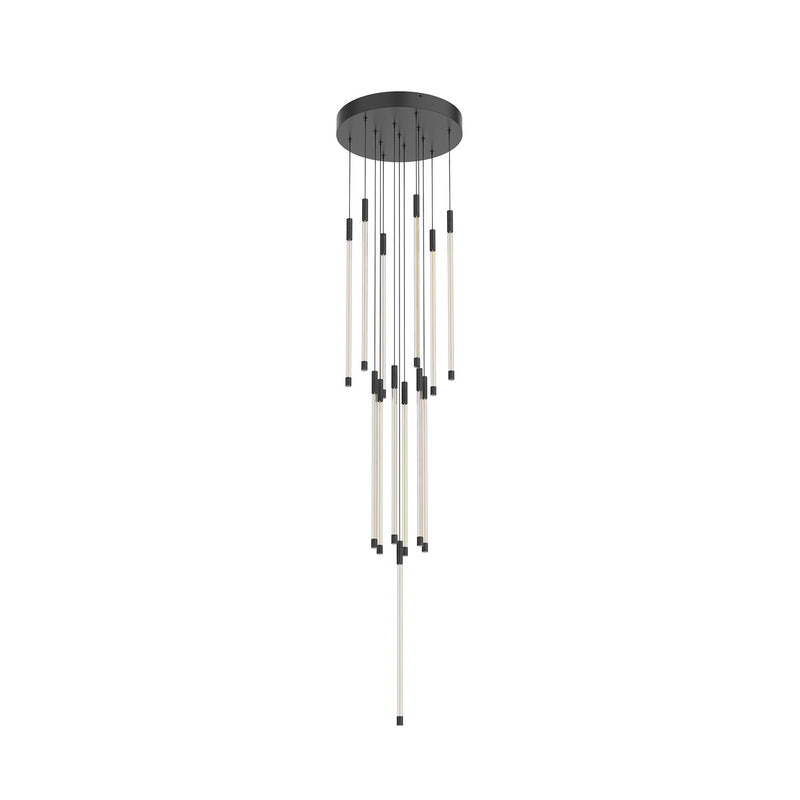 Kuzco Lighting - MP75121-BK - LED Pendant - Motif - Black