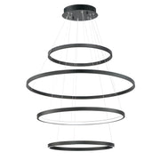 ET2 - E22729-BK - LED Pendant - Groove WiZ - Black