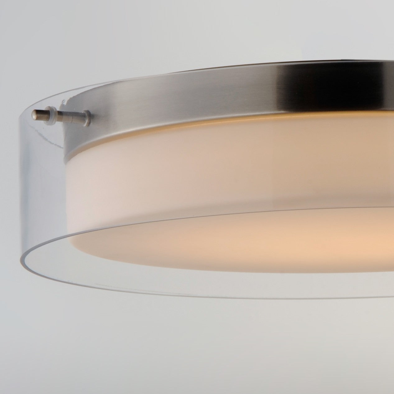 Maxim - 12286CLSWSN - LED Flush Mount - Duo - Satin Nickel