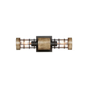 Maxim - 12512DWBK - Two Light Wall Sconce - Homestead - Driftwood / Black